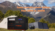 Φορητή τράπεζα 500w ηλιακής ενέργειας Usb/έκτακτη ανάγκη πυρκαγιάς 600w