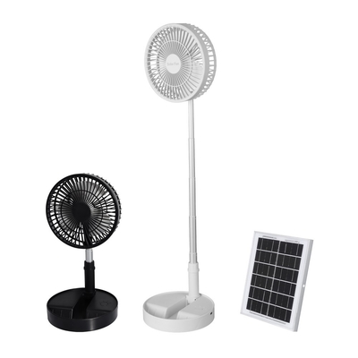 Ηλιακός φορητός ανεμιστήρας μπαταριών Ip20 5.5w 5200mah για τη στρατοπέδευση