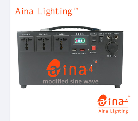 Home Portable Modified Pure Sine Wave Power Station 300w Power Bank Διαχείριση Ενέργειας