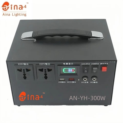 Home Portable Modified Pure Sine Wave Power Station 300w Power Bank Διαχείριση Ενέργειας