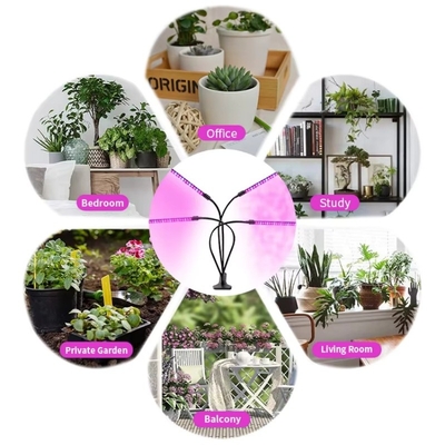 Αμβλυντέο πλήρες φάσμα Clip Plant Grow Lamp με κόκκινα μπλε φώτα για θερμοκήπια ή εσωτερικά φυτά