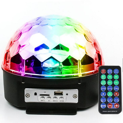 Μεγάλο μαγικό Rgb Disco σφαιρών φως κόμματος 264V με το μακρινό ελεγκτή
