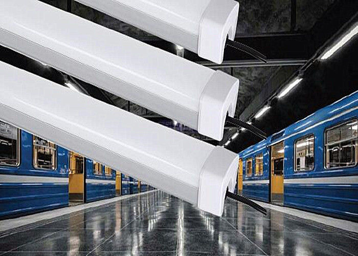 Τρι απόδειξη ελαφρύ AC100-347V 120 οδηγήσεων Watt για το σώμα αργιλίου νοσοκομείων αερολιμένων